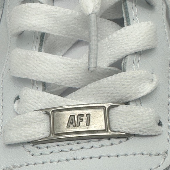 Custom Nike Air Force 1 White Stitch Hibiscus Sneakers Women's 8 - Picture 14 of 16